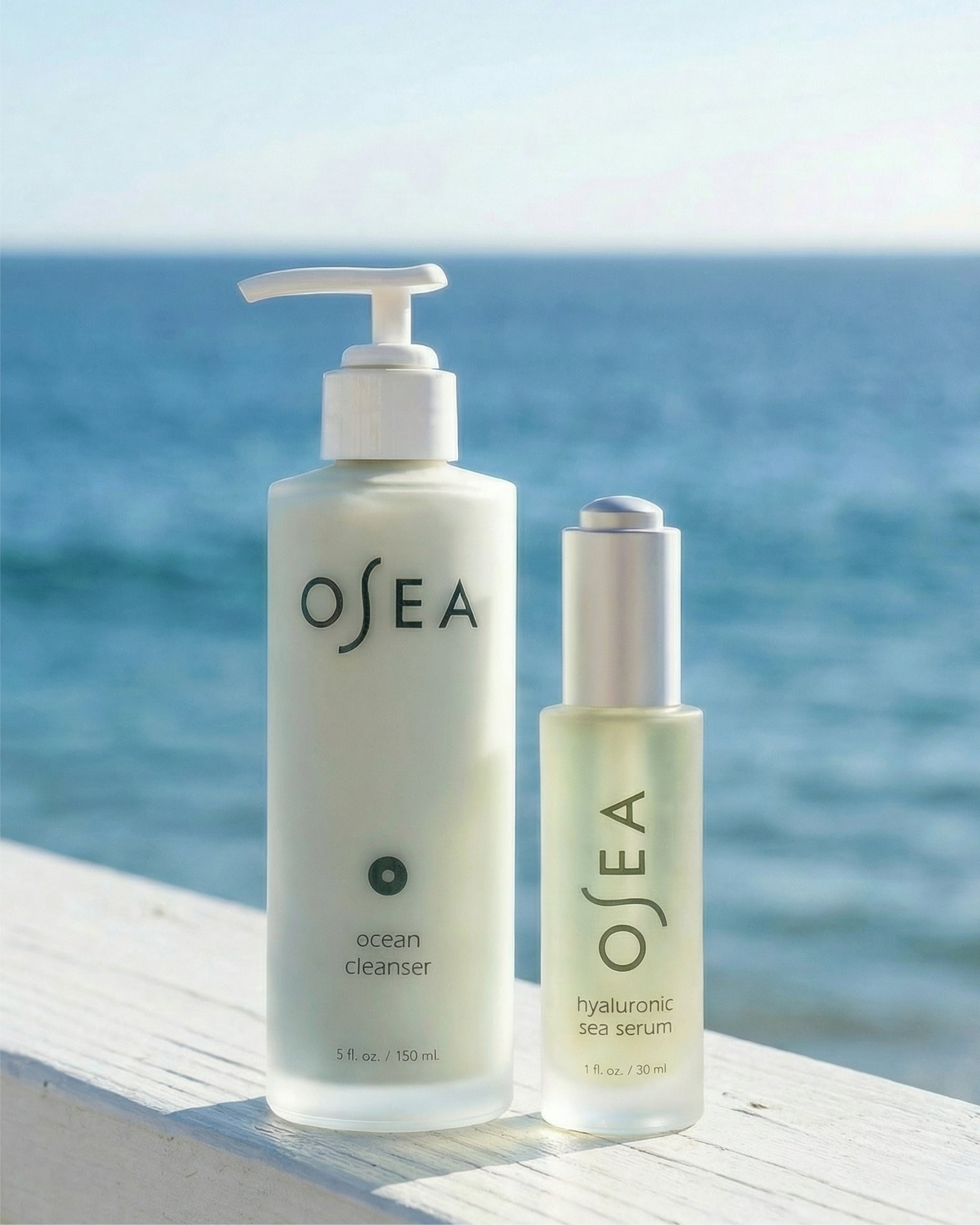 Hydration Duo | Ocean Cleanser & Hyaluronic Sea Serum Skincare