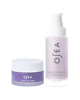 OSEA lip mask and body serum on a white background