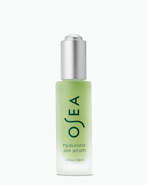 Hyaluronic Sea Serum 1 oz bottle on white background for ecommerce display