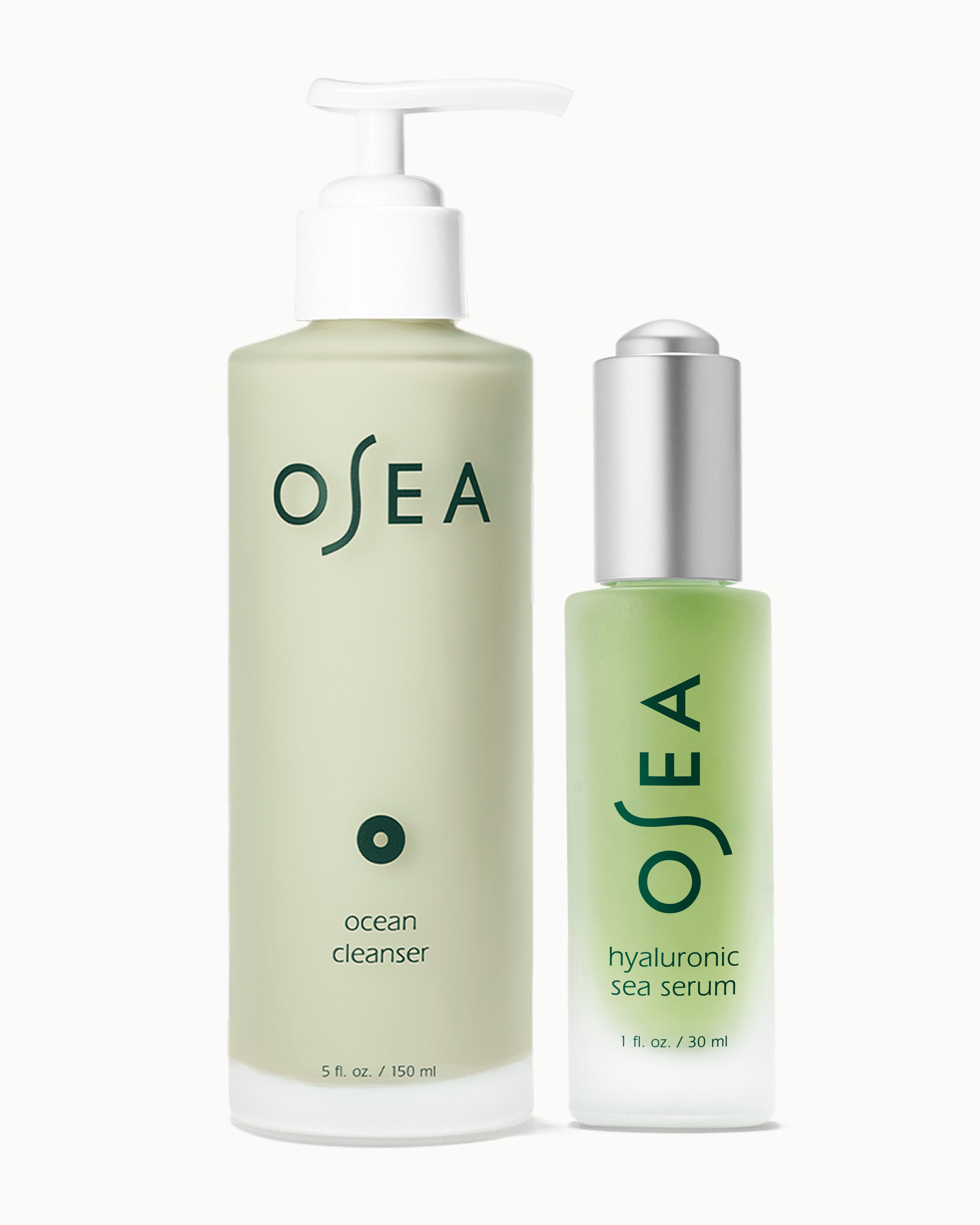 Hydration Duo | Ocean Cleanser & Hyaluronic Sea Serum Skincare