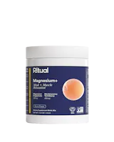 Ritual Magnesium+ supplement container on a white background