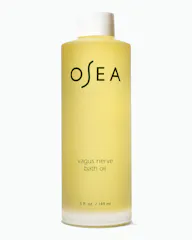 OSEA Vagus Nerve Bath Oil 5 fl oz bottle on white background for ecommerce display