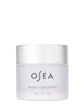 OSEA Dream Night Cream with Bio-Retinol jar on white background for ecommerce display