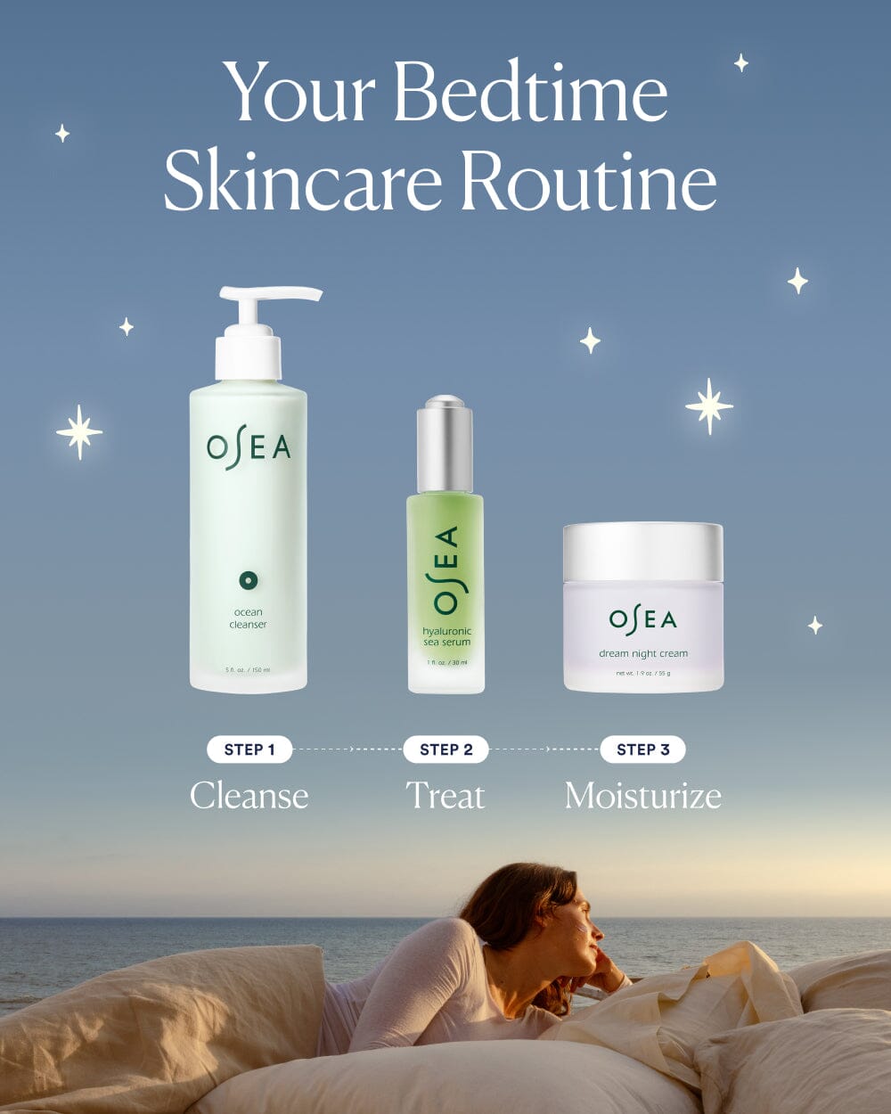 Dream Night Cream | Bio-Retinol Overnight Moisturizer – OSEA® Malibu