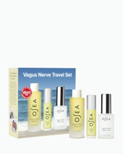 OSEA Vagus Nerve Travel Set with packaging on a white background