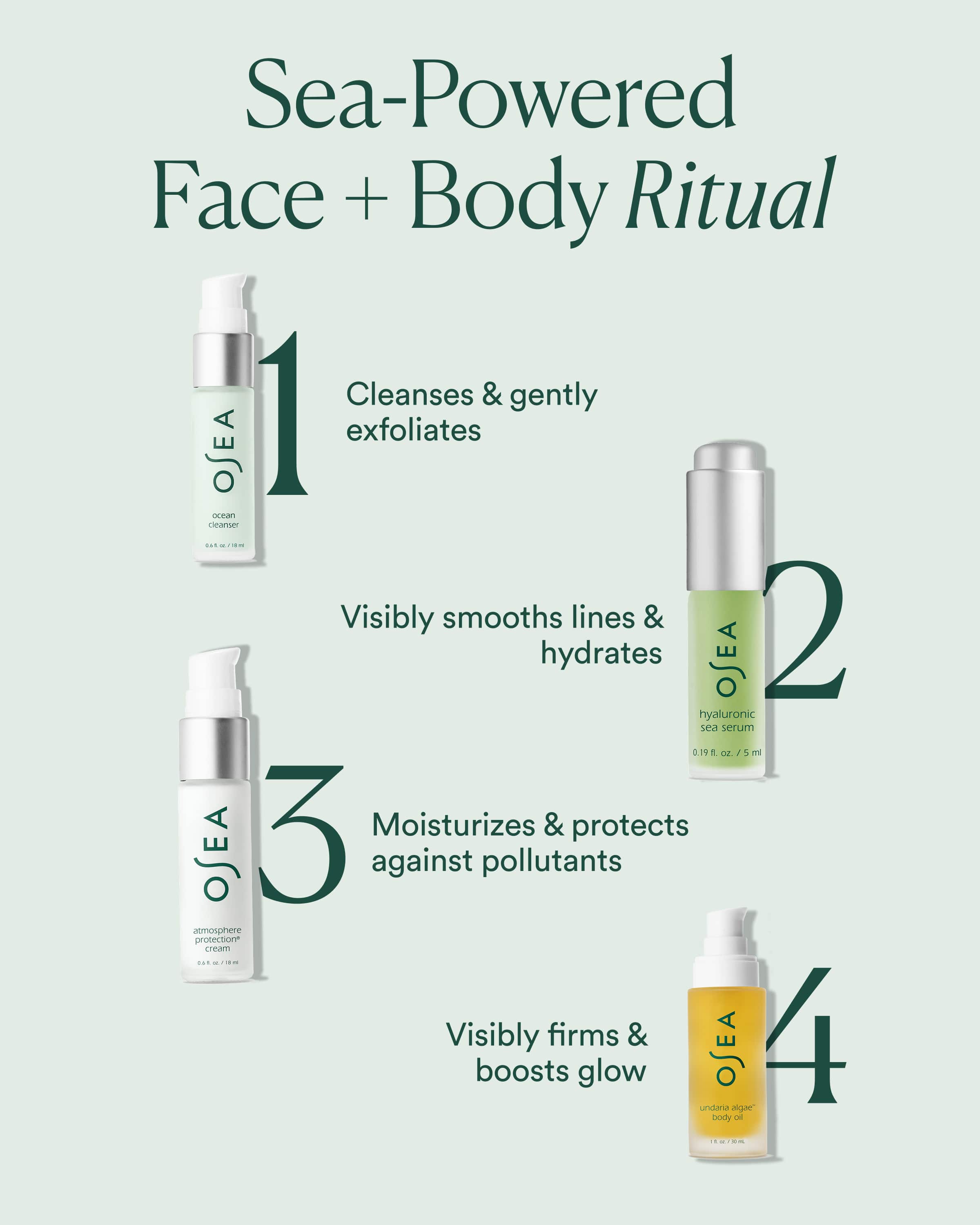 Face & Body Bestsellers | Seaweed-Powered Clean Skincare - OSEA