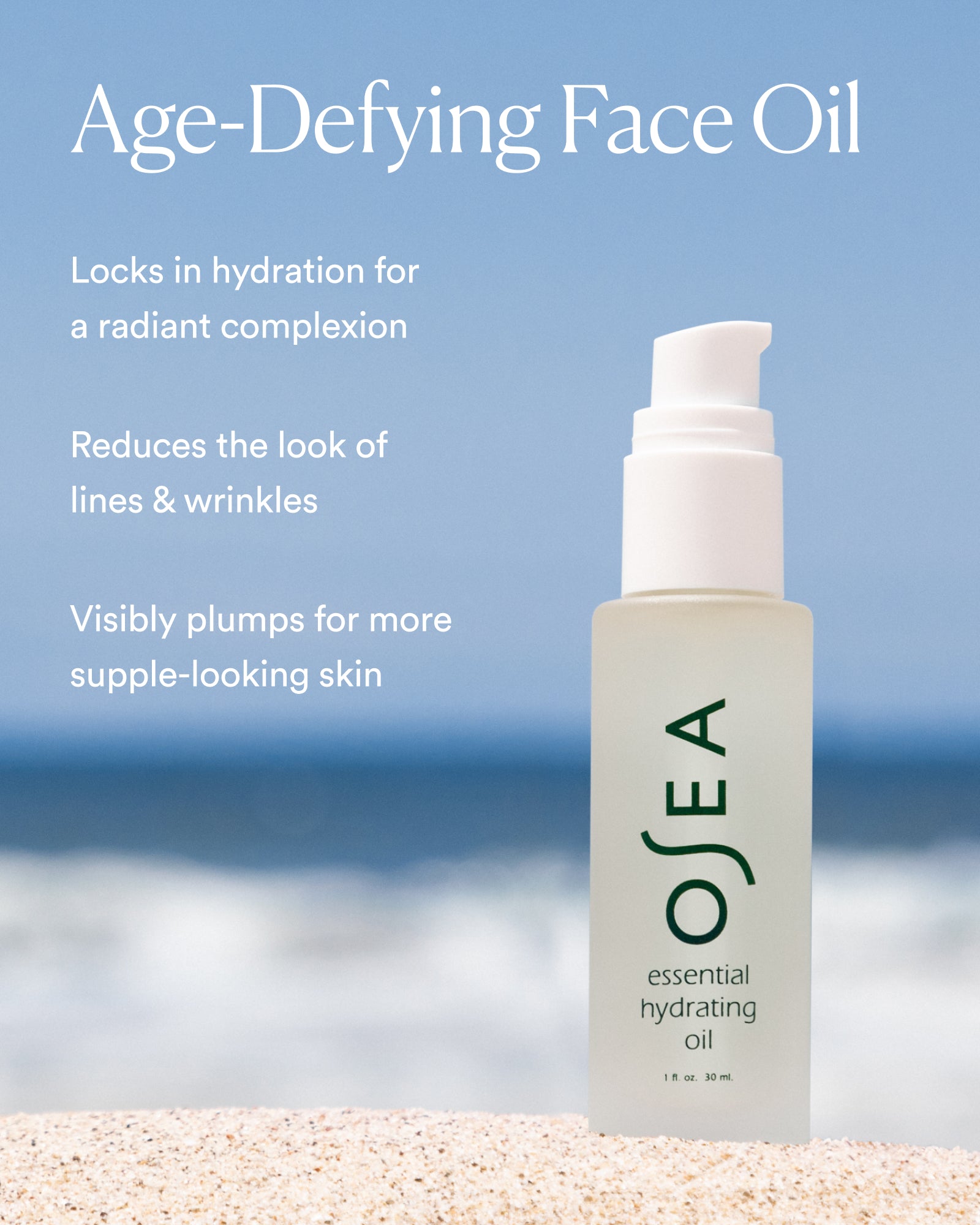 Essential Hydrating Oil I 1oz Facial Oil | Clean, Vegan Skincare