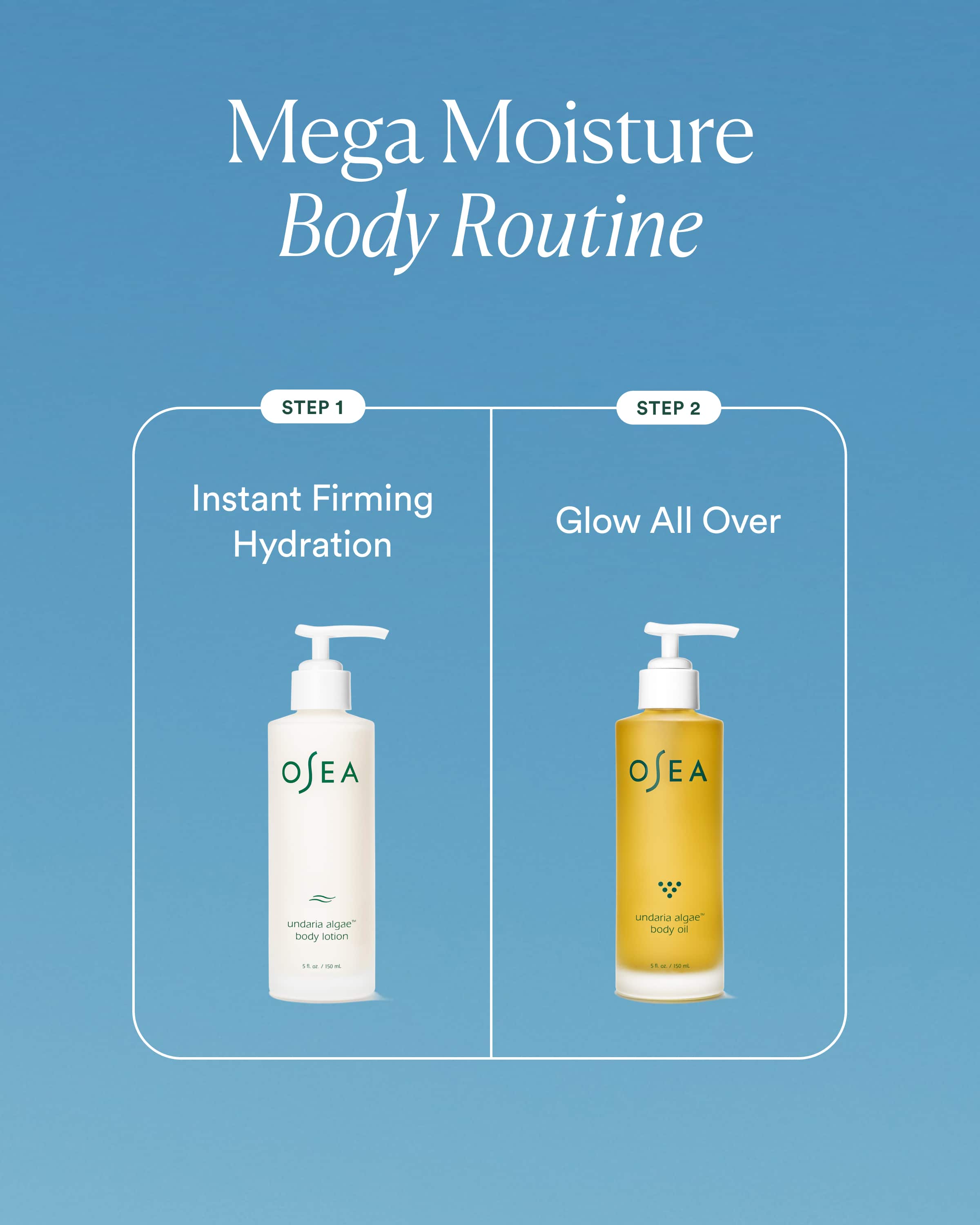Mega Moisture Duo | Undaria Algae™ Body Lotion & Undaria Algae