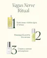 Olea Vagus Nerve Ritual products with text on a white background