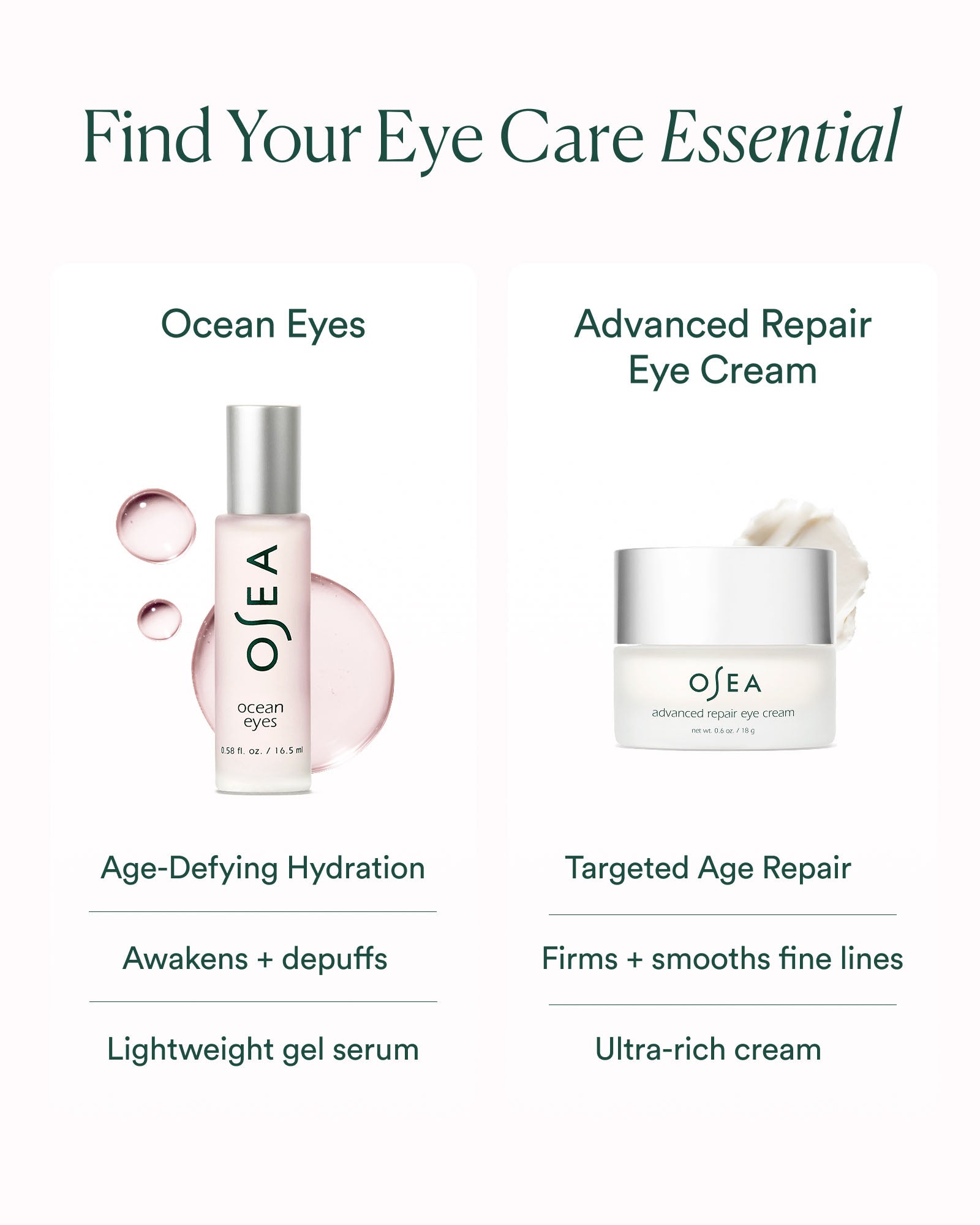 Ocean Eyes | Age-Defying Eye Serum | Clean Beauty – OSEA® Malibu