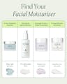 Comparison chart: Find Your Facial Moisturizer including Seabiotic® Water Cream, Atmosphere Protection® Cream, Dream Night Cream with Bio-Retinol and Advanced Protection Cream