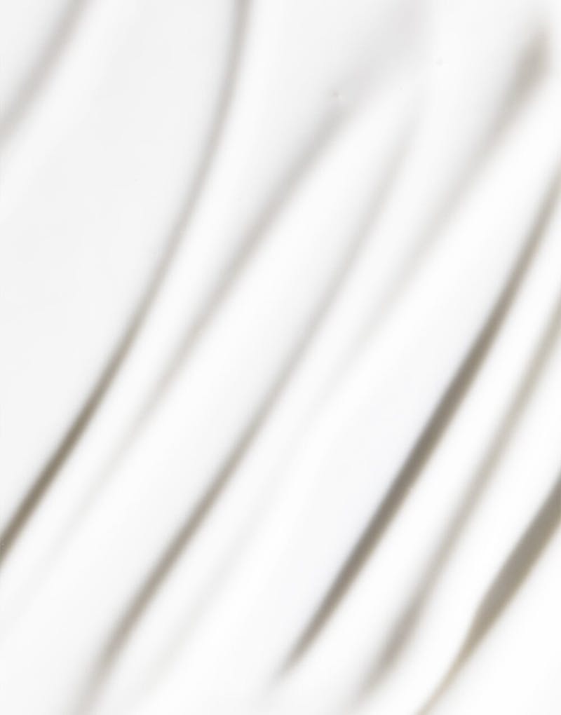 A Close Up Of A White Cream