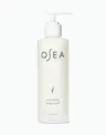 A pump bottle of OSEA anti-aging body balm.