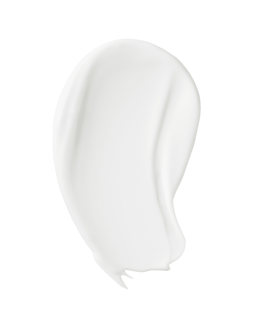 Close-up of OSEA Atmosphere Protection Cream formula spread in smooth vertical strokes