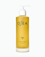 Undaria Algae Body Oil 9.6 oz bottle on white background for ecommerce purchase view 