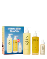 OSEA Undaria Body Glow Trio with packaging on a white background