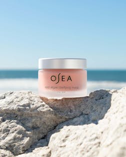 Red Algae Mask on beach