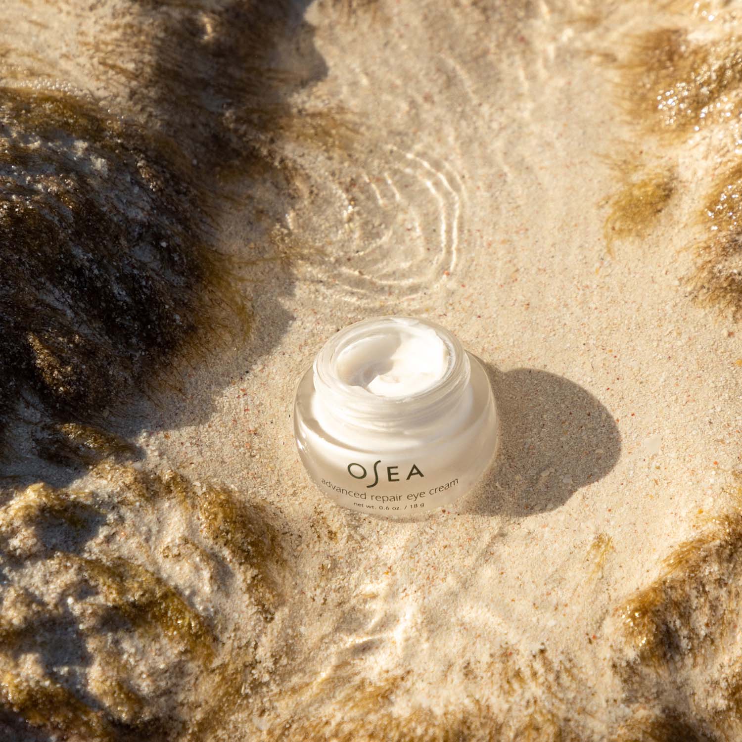 Advanced Repair Eye Cream on beach