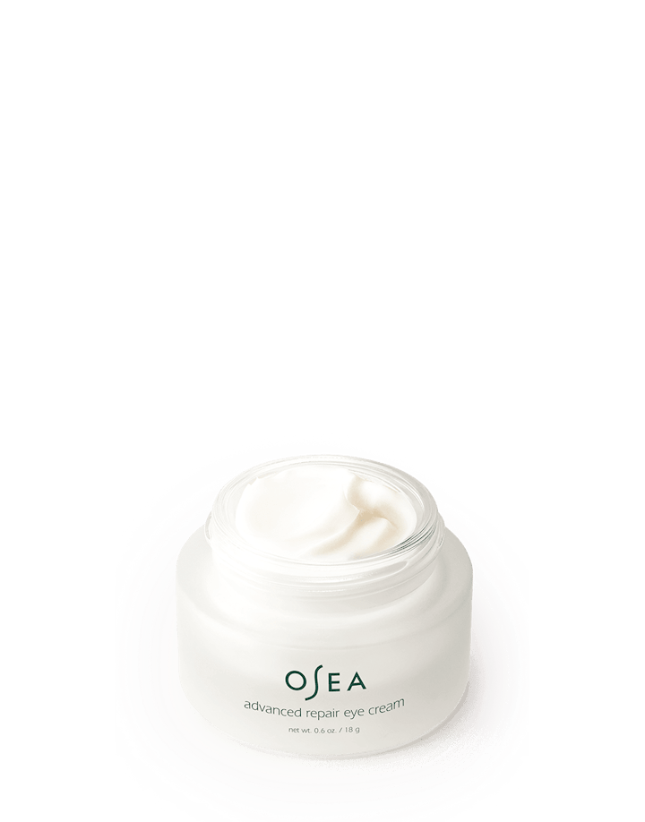OSEA Advanced Repair Eye Cream Open Jar